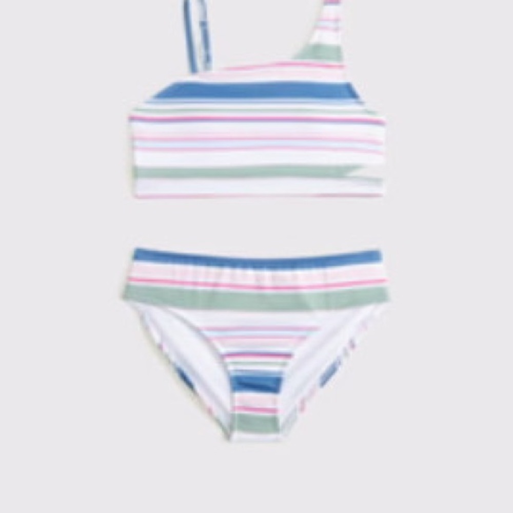 Abercrombie kids Multicolor Striped Kids Bikini